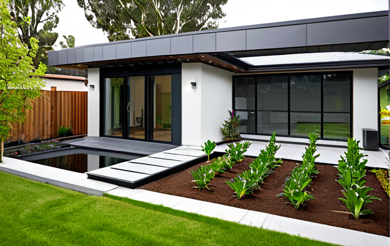 빗물 재활용의 사회적 인식 변화 - Modern Suburban Home with Rainwater Harvesting System**

"A modern suburban home with a professional...
